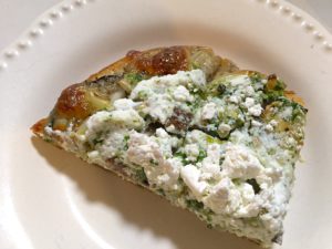 Eggplant and Summer Pepper Focaccia Pizza - Blue Apron