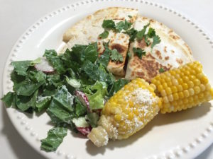 Monterey Jack and Bell Pepper Quesadillas - Blue Apron