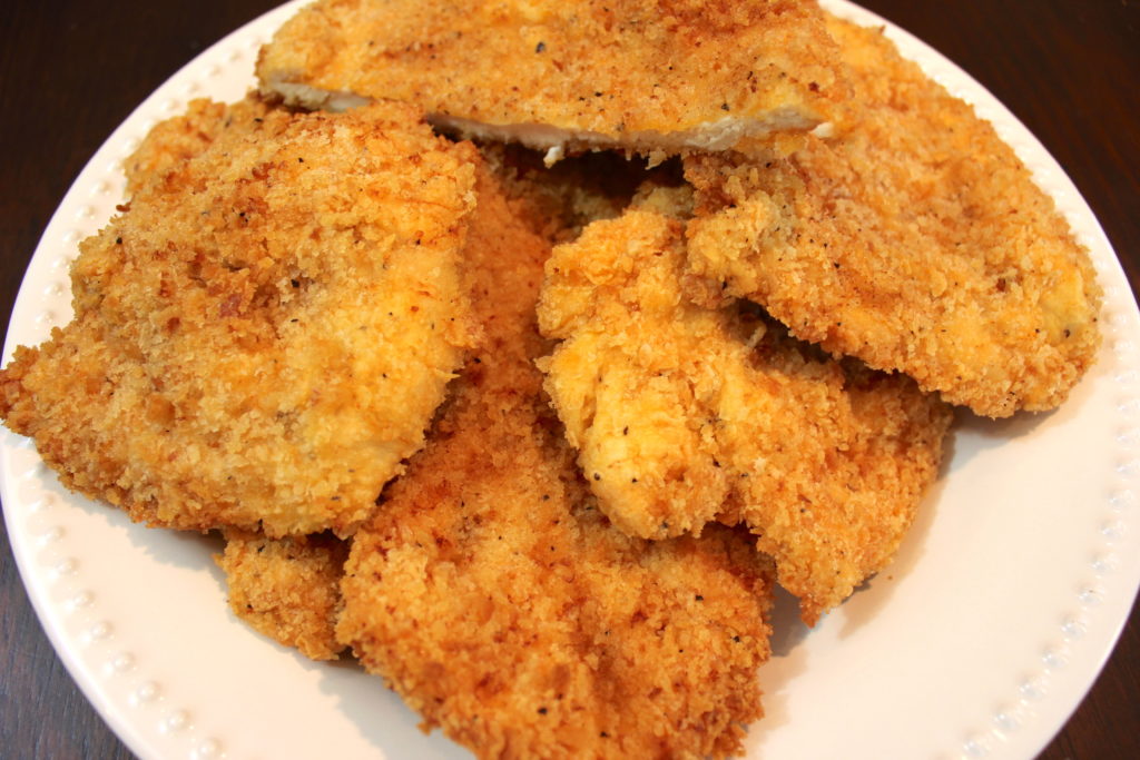 Panko fried chicken recipe