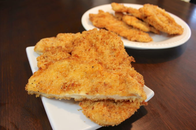 Panko fried chicken breast recipe