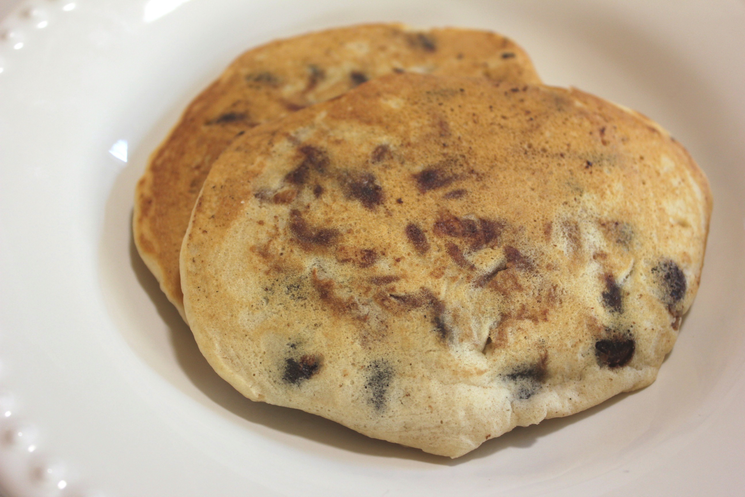 The best chocolate chip pancakes