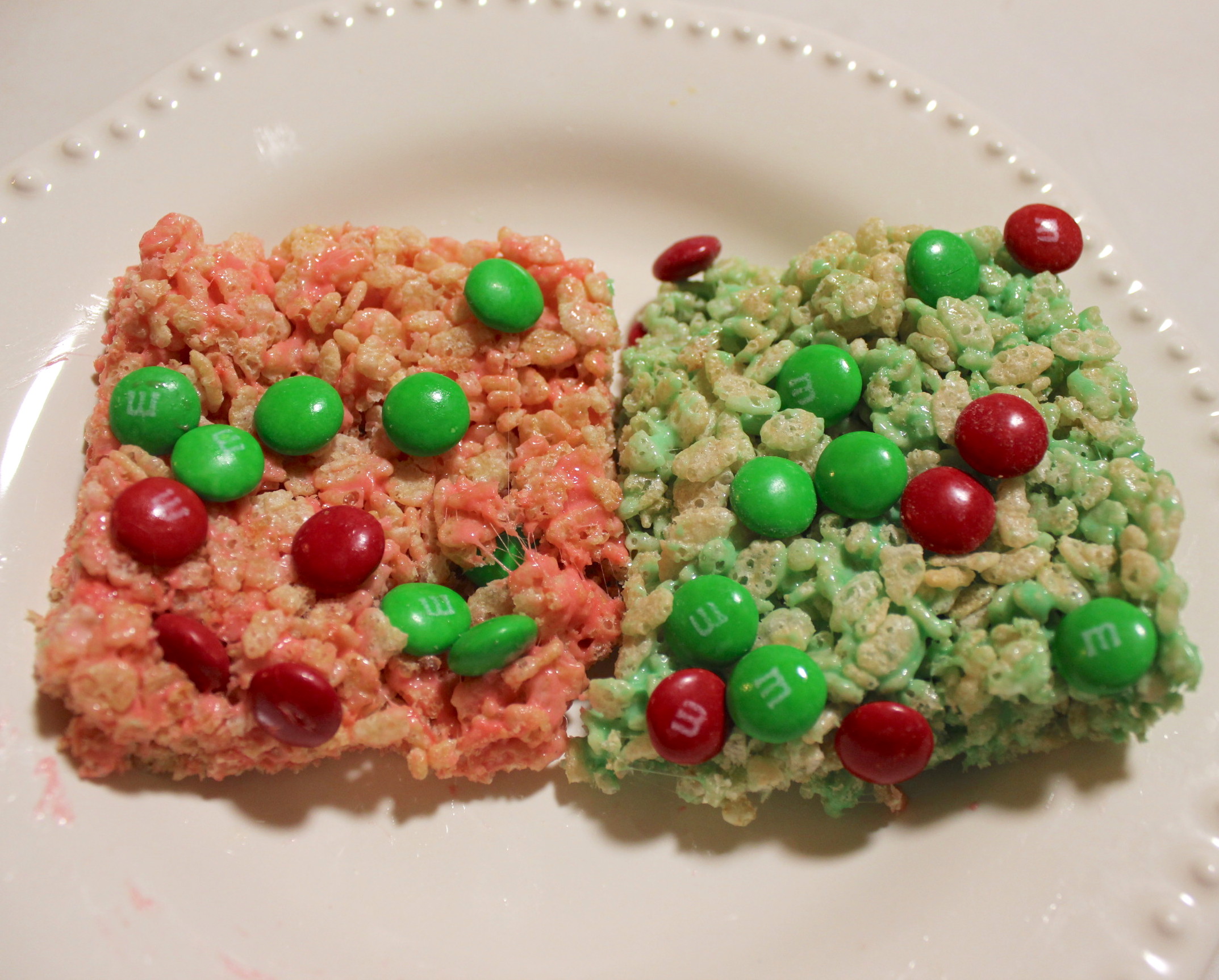 Christmas Rice Crispy Treats