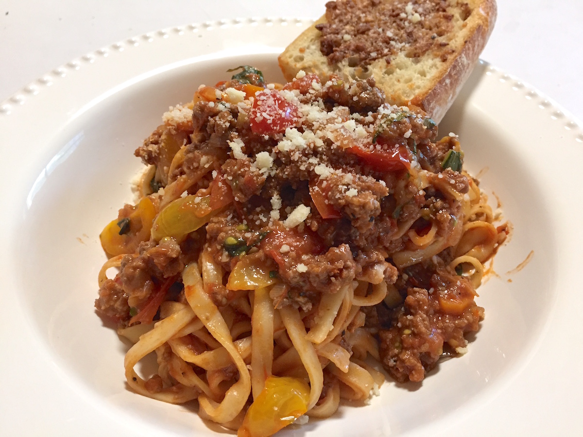 Late Summer Beef Bolognese - Blue Apron