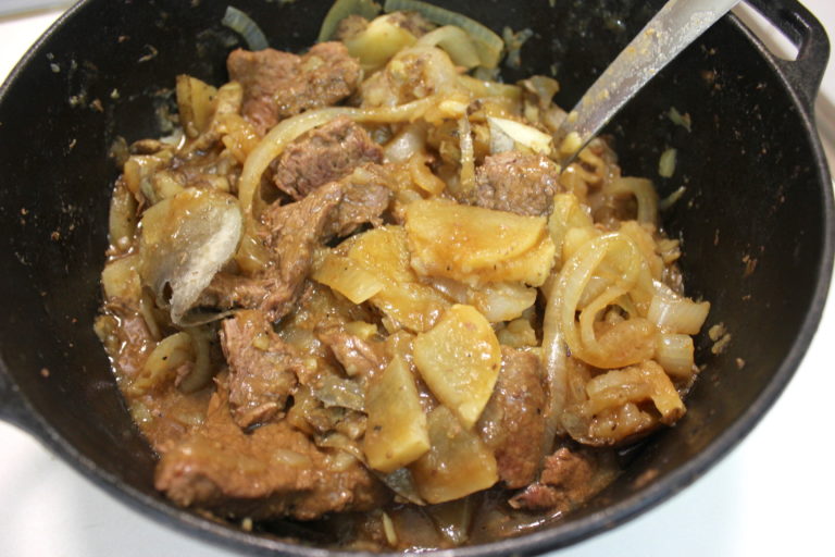 Slow Cooked Round Steak Casserole Recipe - Mr. B Cooks