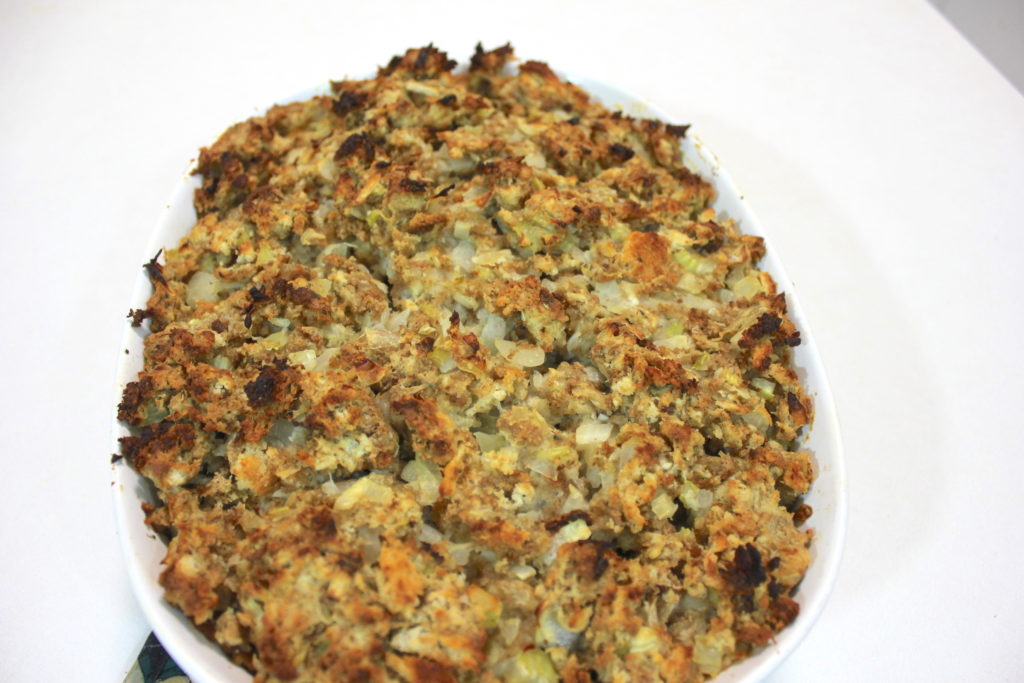 One Dish Chicken and Stuffing Casserole - Mr. B Cooks