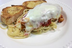 Crock pot chicken parmesan