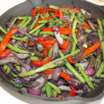 Fire roasted vegetables recipe (grilled vegetables)