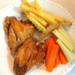 Crockpot BBQ Buffalo Chicken Wings