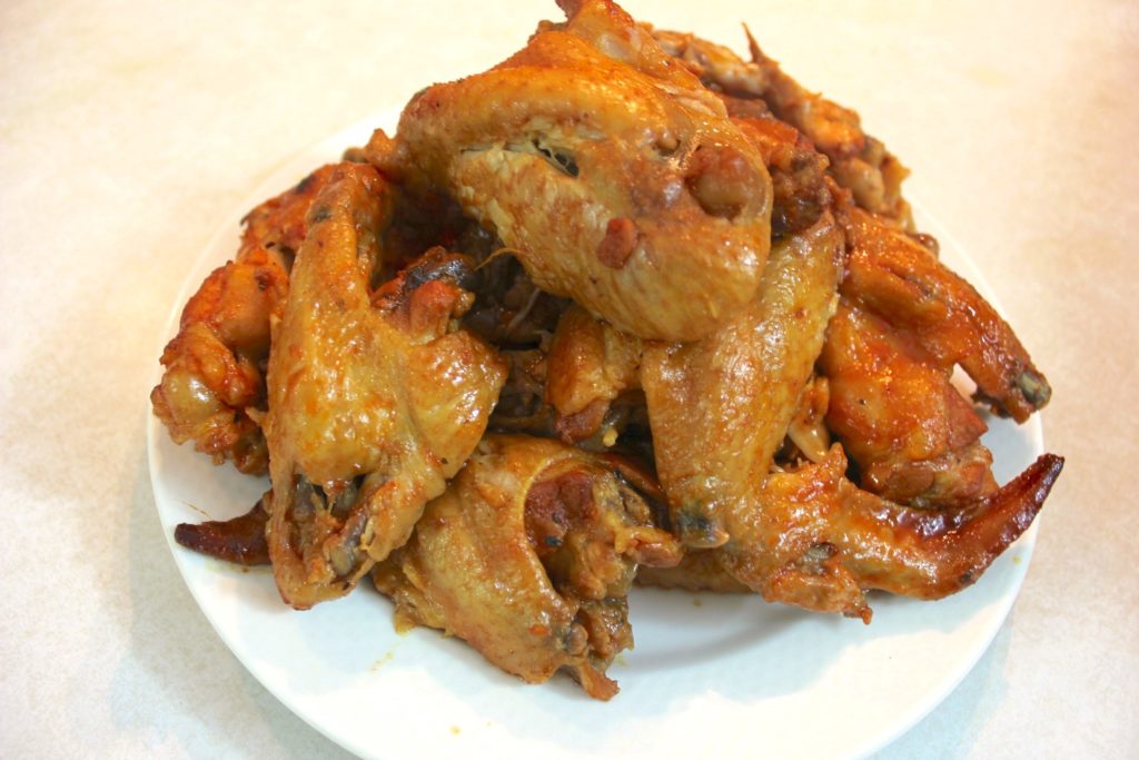 Crockpot BBQ Buffalo Chicken Wings Recipe