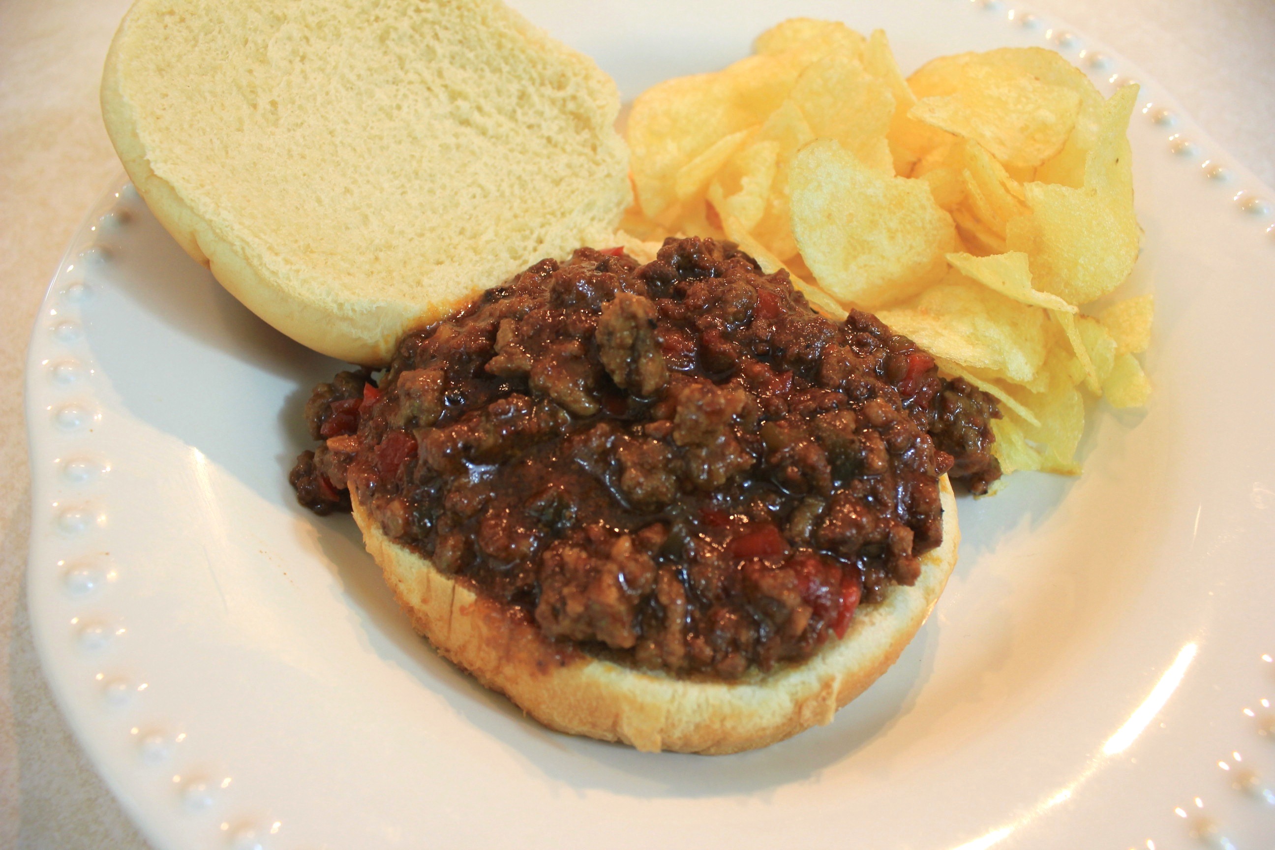 Crockpot BBQ Sloppy Joe Recipe Homemade Sloppy Joes Mr. B Cooks