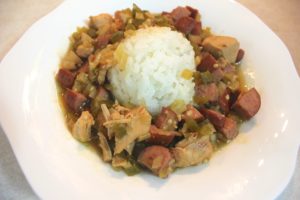 Crockpot Chicken and Sausage Gumbo