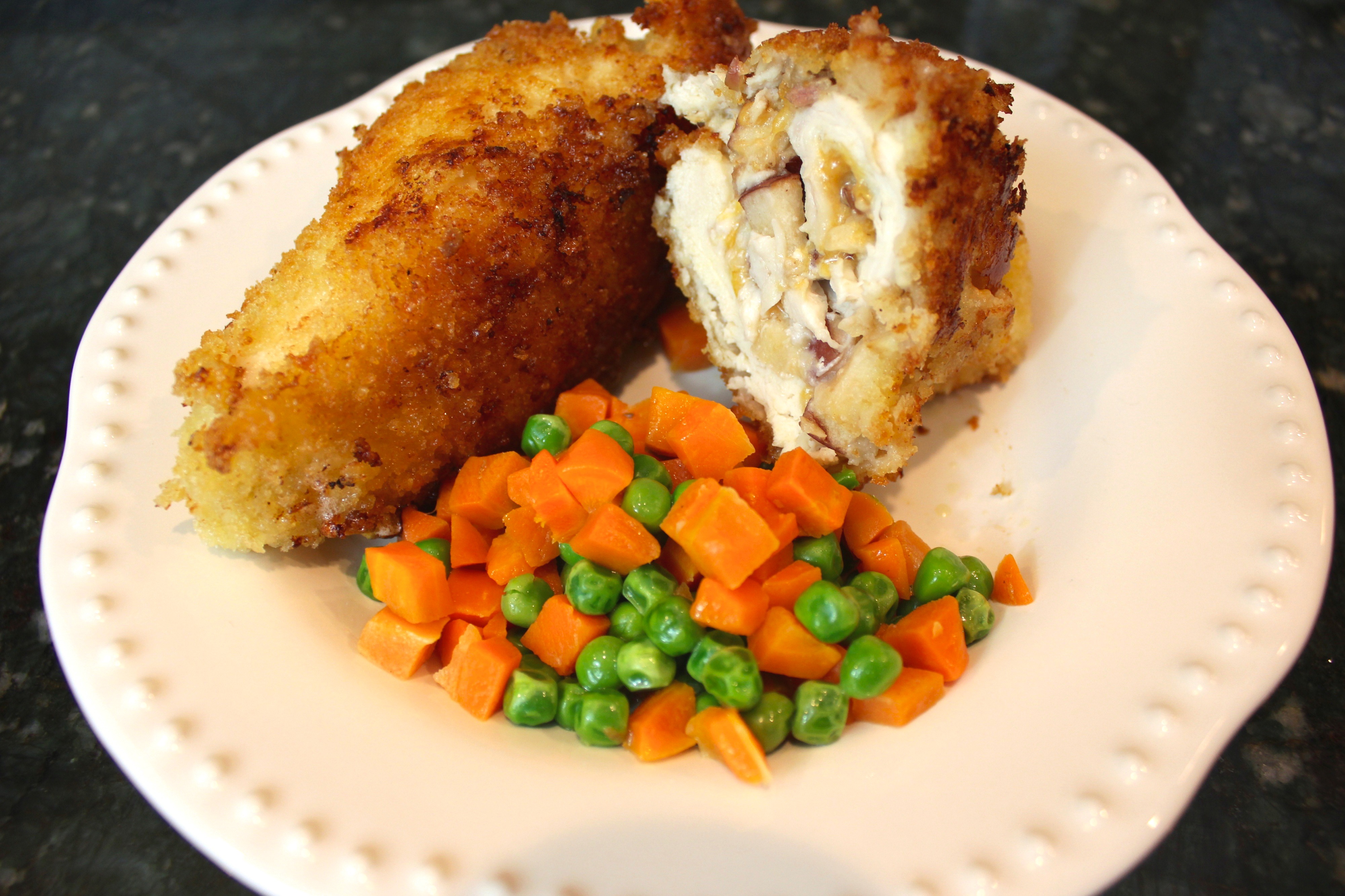 Apple and Cheddar Stuffed Chicken Breast Recipe - Mr. B Cooks