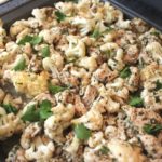 One Pan Roasted Chicken Breast and Cauliflower