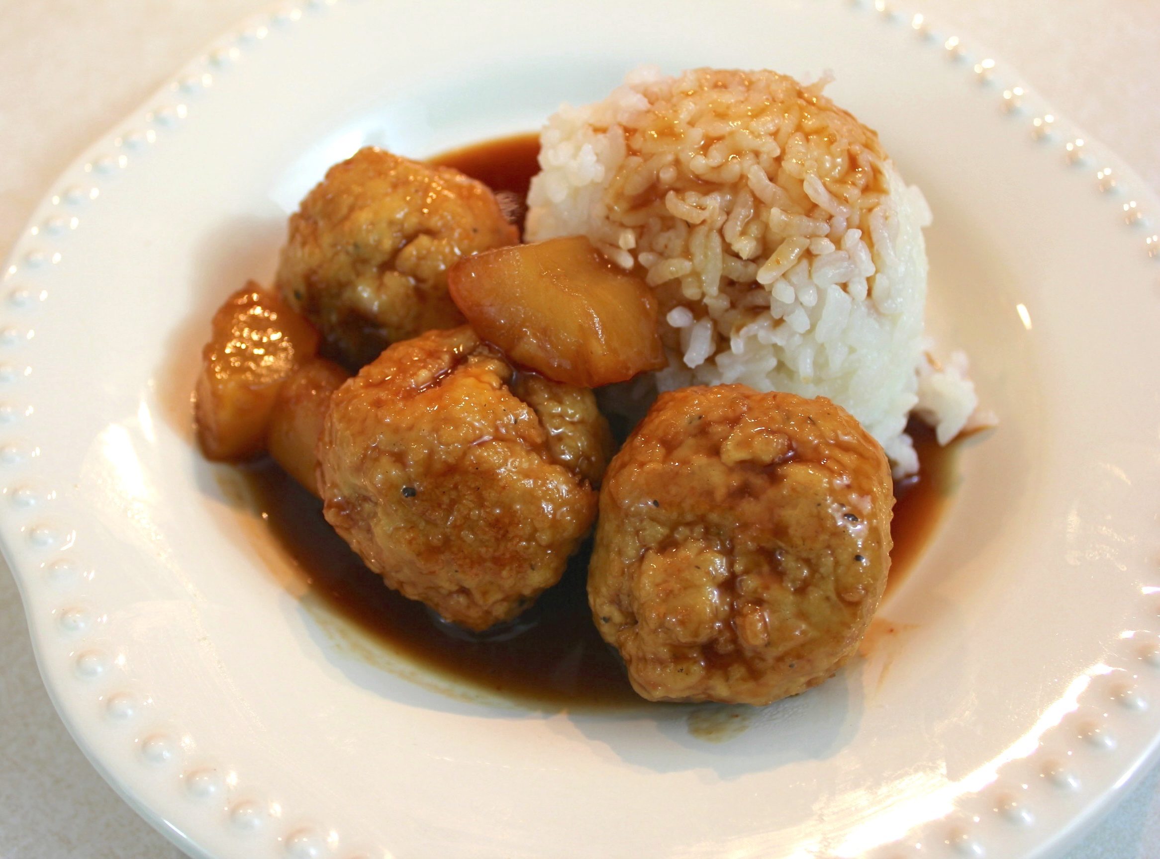 Crockpot Chicken Teriyaki Meatballs Recipe