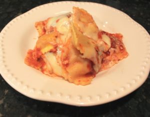 Crockpot Ravioli Lasagna