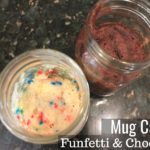 Microwave Mug Cake Recipe Funfetti and Chocolate