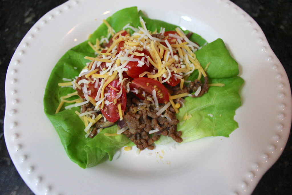 Ground Beef Taco Lettuce Wraps Recipe Mr B Cooks 6737