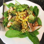 Spinach and Grilled Chicken Salad Recipe