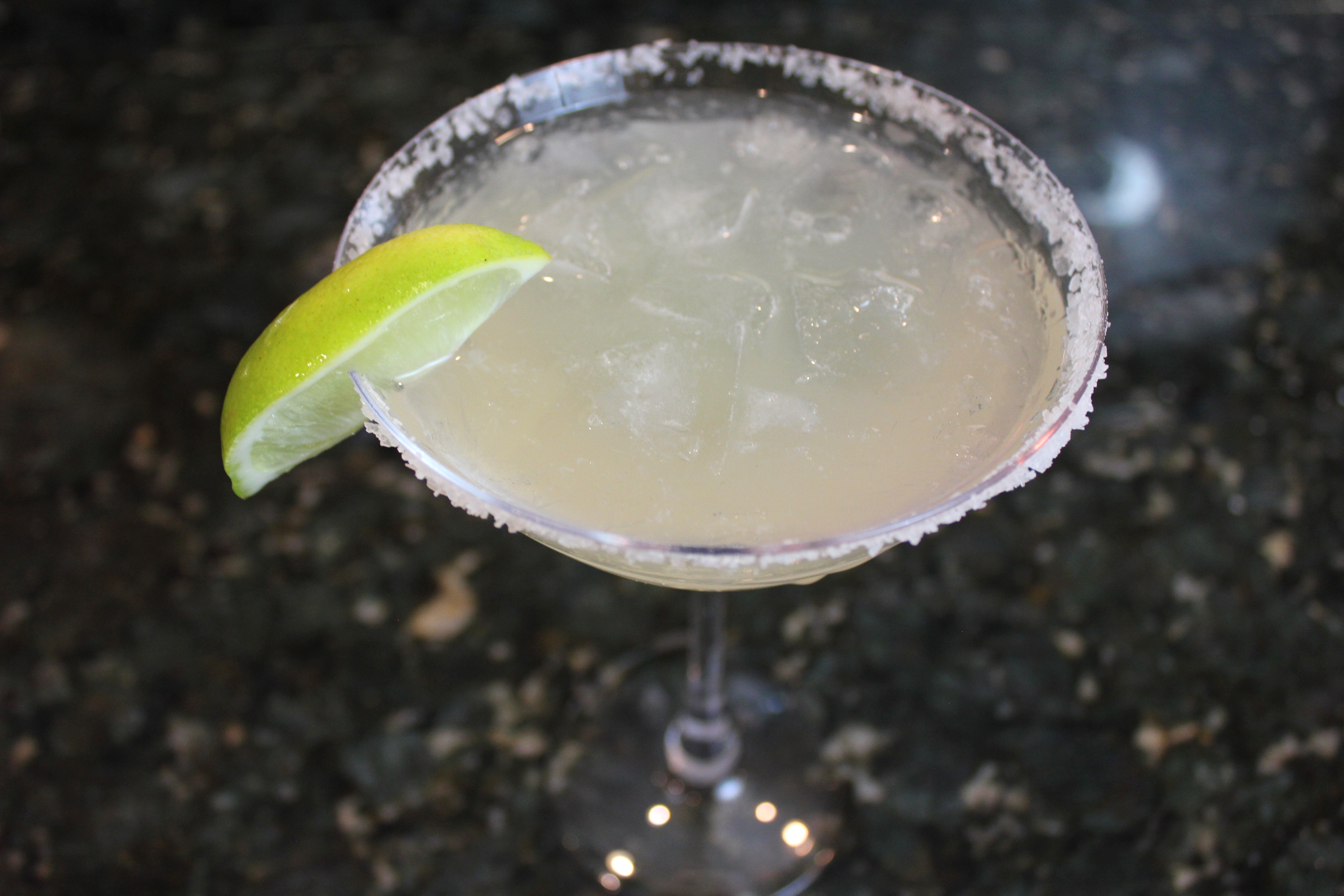 Homemade margarita cocktail drink