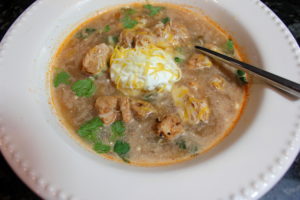 Crockpot Spicy Chicken Soup