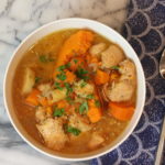 Slow cooker chicken and sweet potato stew