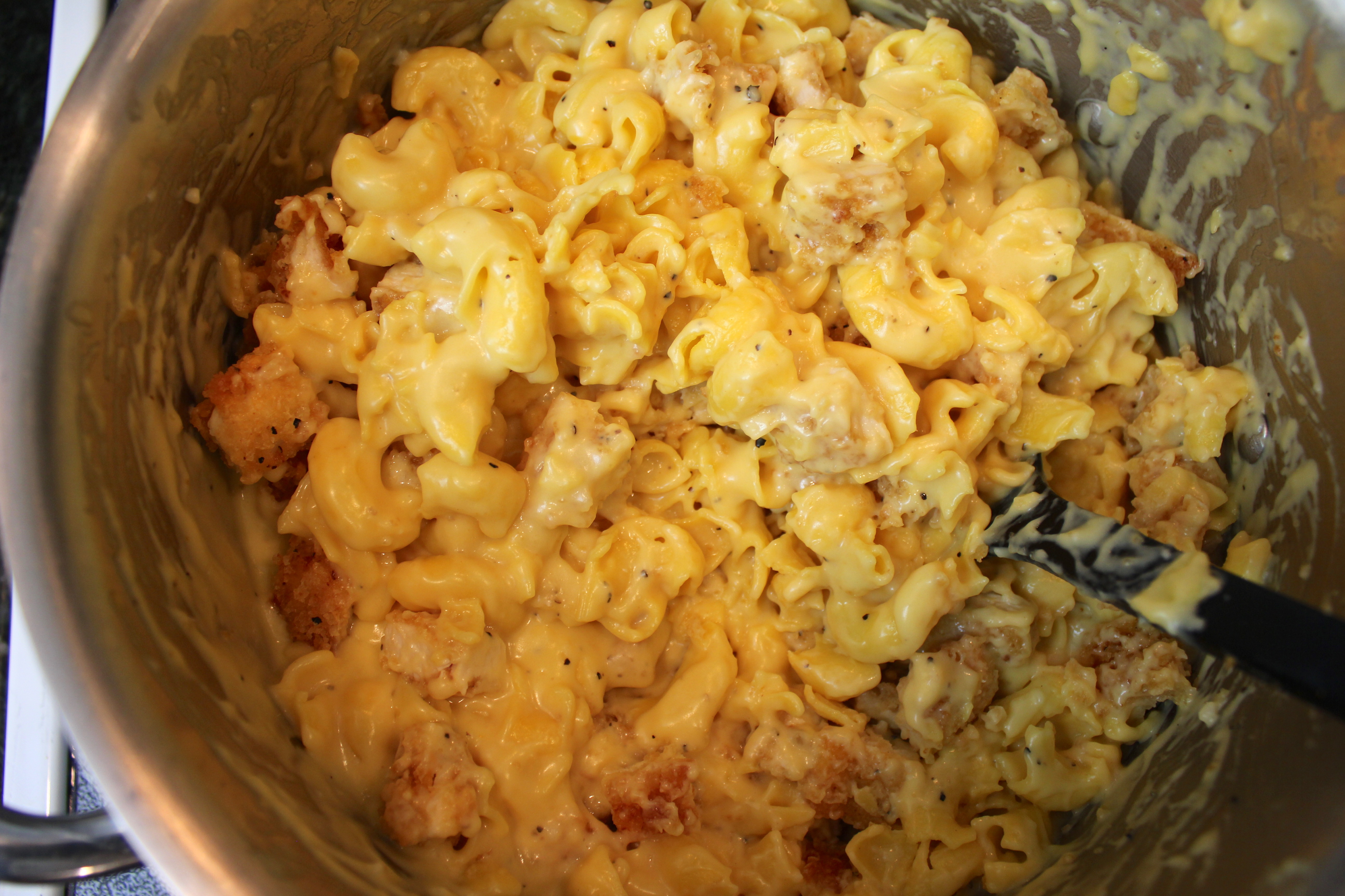 Chicken mac and cheese