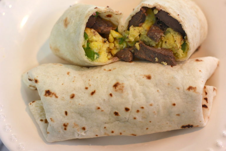 Steak And Eggs Breakfast Burrito Recipe Mr B Cooks