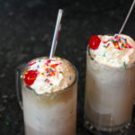 Alcoholic Root Beer Float
