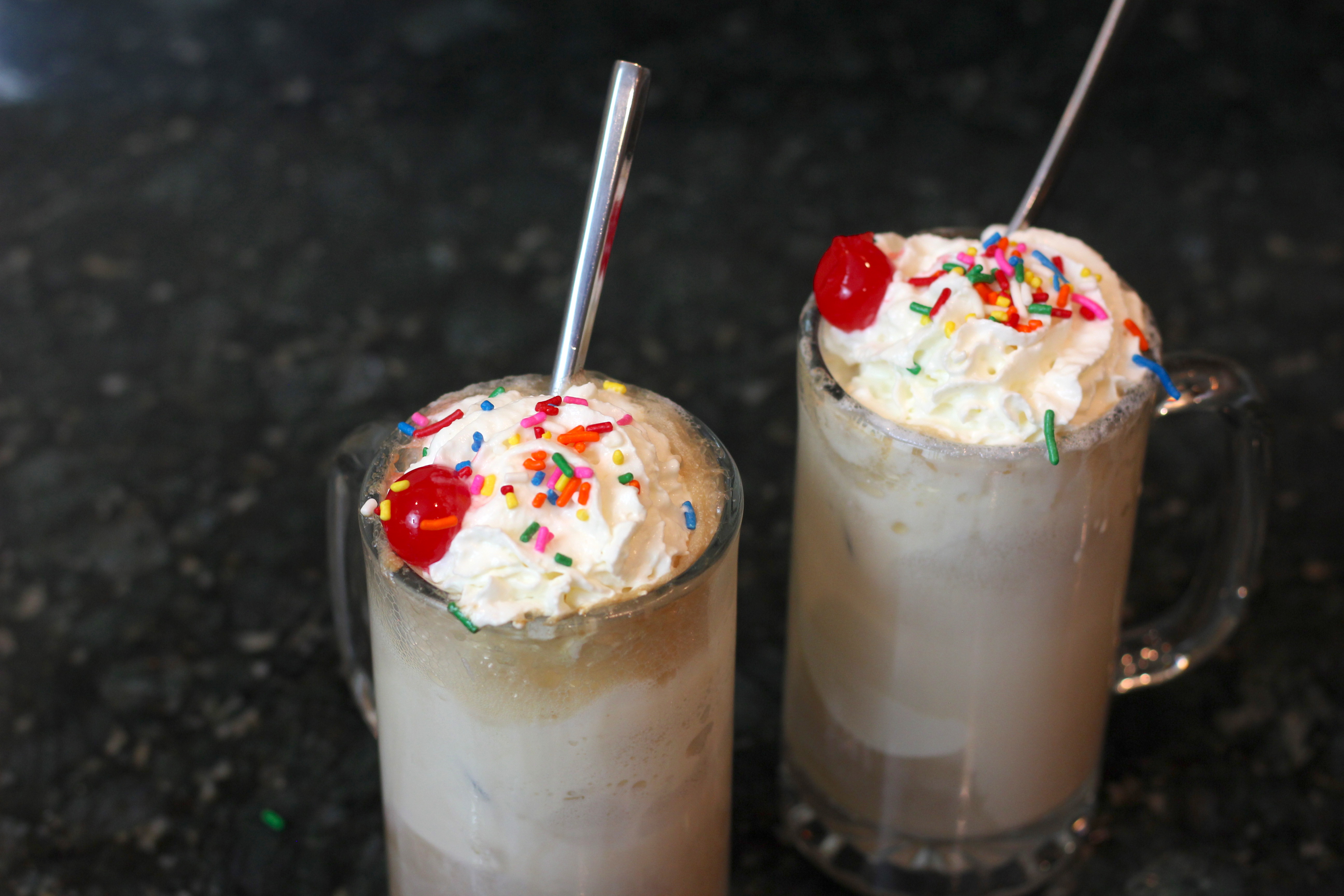 Alcoholic Root Beer Float