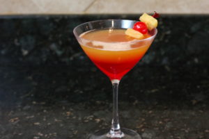 Pineapple Upside Down Cake Martini Recipe