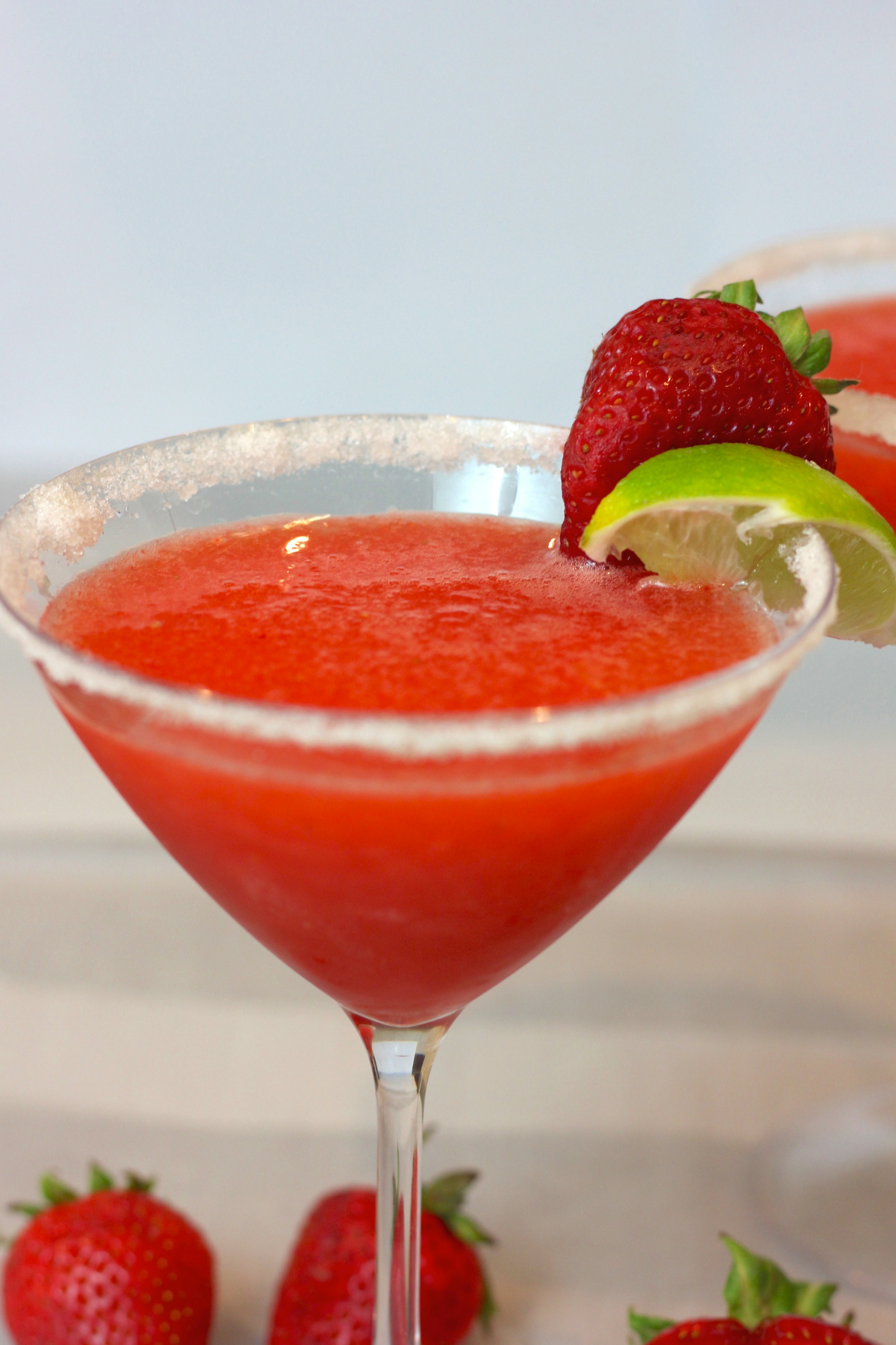 Strawberry Margarita Cocktail: Alcoholic Drinks Recipes - Mr. B Cooks