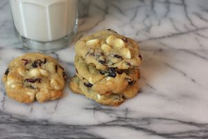 White Chocolate Chip Cranberry Cookies